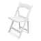 Atlas Commercial Products TitanPRO White Resin Folding Chair RFC6WH - alternate 6